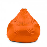 Кресло Груша Оксфорд Оранжевый XXXL