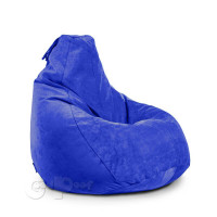 Кресло Груша Велюр Индиго XXL