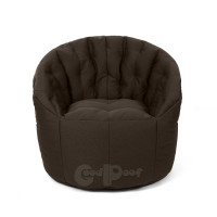 Бескаркасное Кресло Австралия Canvas Espresso