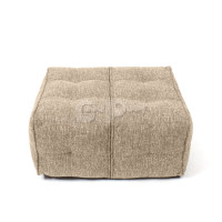 Бескаркасный Пуф Столик Мод Beige Yarn