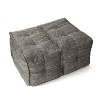 Бескаркасный Пуф Столик Мод Natural Grey