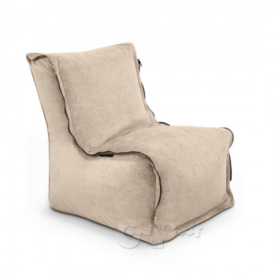 Бескаркасное Кресло Диван Деко Cream