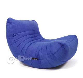 Бескаркасное Кресло Кокон Blue Lava