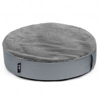 Лежанка Пуф Круглая Для Животного Grey Ash