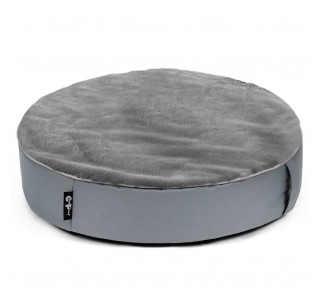 Лежанка Пуф Круглая Для Животного Grey Ash