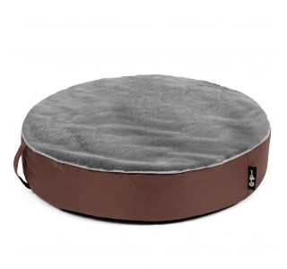 Лежанка Пуф Круглая Для Животного Chocolate