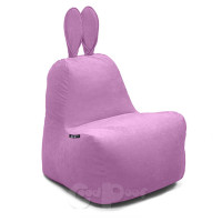 Бескаркасное Кресло Пуф Заяц Сиреневый