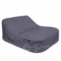 Бескаркасный Шезлонг СПА Grey Asphalt