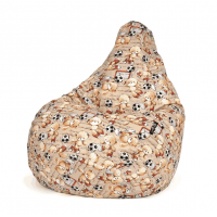 Кресло Груша Велюр Футбик XXXL