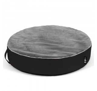 Лежанка Пуф Круглая Для Животного Black