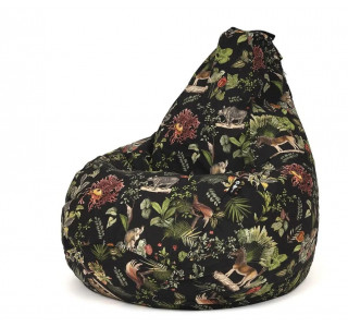 Кресло Груша Жаккард Дэнди XXXL