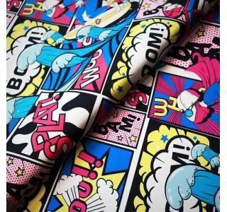 Кресло Груша Велюр Комикс XXXL