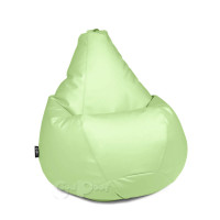 Кресло Груша Экокожа Зеленый XXXL