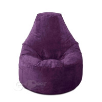 Кресло Мешок Комфорт Вельвет Слива