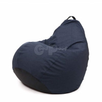 Кресло Груша Лофт Синий XXXL
