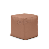 Бескаркасный Пуф Квадро Бежевый L