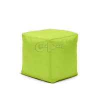 Бескаркасный Пуф Квадро Лайм L