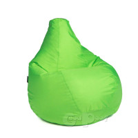 Кресло Груша Жаккард Зеленый XXXL