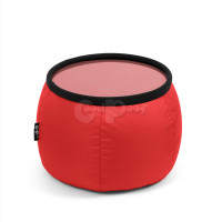 Бескаркасный Пуф Версус Red Poppy