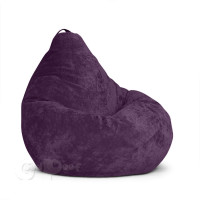 Кресло Груша Вельвет Слива XXXXL