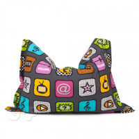 Кресло Подушка Жаккард Плэй L