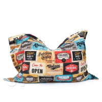 Кресло Подушка Жаккард Лейбл L