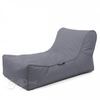 Бескаркасный Шезлонг Лаунж Gray Metal