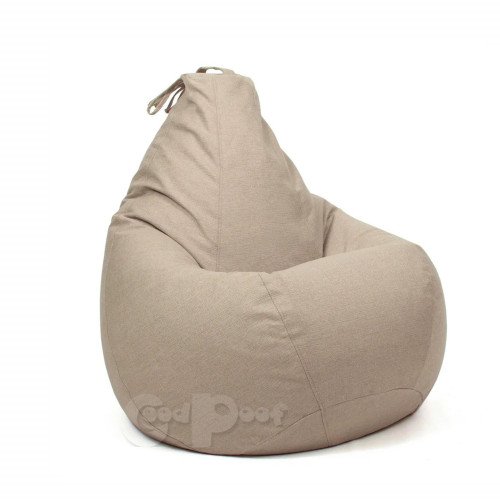 Кресло Груша Токио Лён XXL