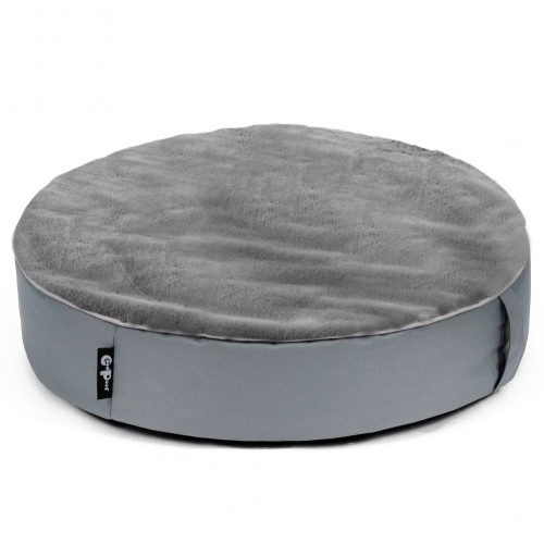 Лежанка Пуф Круглая Для Животного Grey Ash