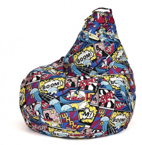 Кресло Груша Велюр Комикс XXXXL